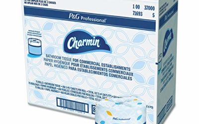 COMMERCIAL BATHROOM TISSUE, SEPTIC SAFE, 2-PLY, WHITE, 450 SHEETS/ROLL, 75/CARTON