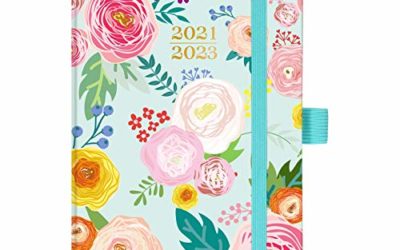 2021-2023 Pocket Planner/Calendar – Monthly Pocket Planner/Calendar with Pen Hold, Inner Pocket and 63 Notes Pages, 6.6" x 3.7"