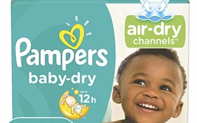 Diapers Size 5, 164 Count – Pampers Baby Dry Disposable Baby Diapers, ONE MONTH SUPPLY