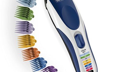 Wahl Color Pro Cordless Rechargeable Hair Clipper & Trimmer – Easy Color-Coded Guide Combs – for Men, Women & Children – Model 9649