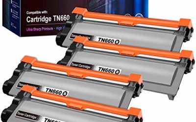 E-Z Ink (TM) Compatible Toner Cartridge Replacement for Brother TN660 TN630 High Yield to use with HL-L2380DW HL-L2300D HL-L2340DW MFC-L2680W MFC-L2740DW MFC-L2685DW Printer (Black, 4 Pack)