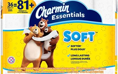 Charmin Essentials Soft Toilet Paper, Bath Tissue, Giant Roll, 36 Count