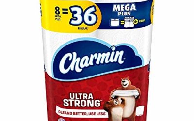 Charmin Toilet Paper, Ultra Strong, 8 Mega Rolls