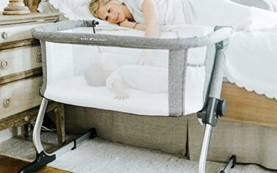 Baby Delight Beside Me Dreamer Bassinet & Bedside Sleeper, Grey