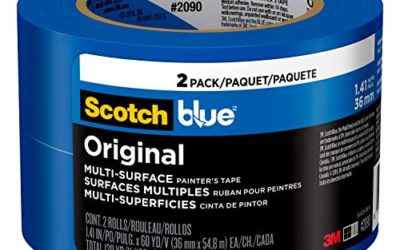 ScotchBlue Original Multi-Surface Painter&rsquo;s Tape, 1.41 inch x 60 yard, 2 Rolls