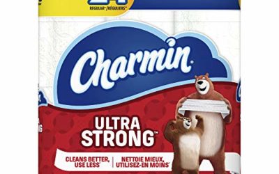 Charmin Ultra Strong Toilet Paper, Bath Tissue, Double Roll, 12 Count of 143 Sheets Per Roll