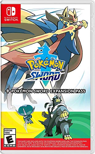 Pokemon Sword + Pokemon Sword Expansion Pass – Nintendo Switch