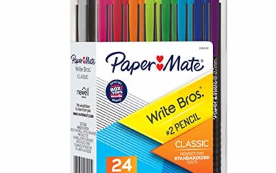 Paper Mate Mechanical Pencils, Write Bros. Classic #2 Pencil, Great for Standardized Testing, 0.7mm, 24 Count