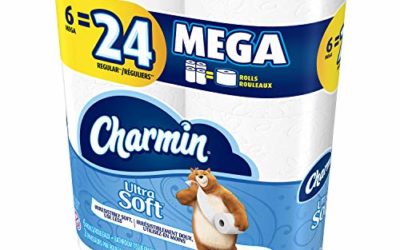 Charmin Ultra Soft, Toilet Paper Mega Rolls, 6 Count