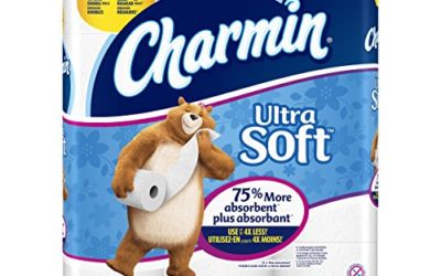 Charmin Ultra Soft Toilet Paper, Bath Tissue, Double Roll, 12 Count