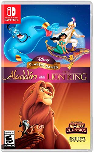Nighthawk Interactive Disney Classic Games: Aladdin and The Lion King – Nintendo Switch