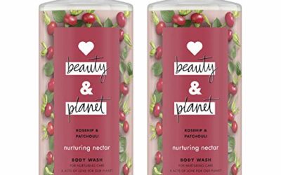 Love Beauty And Planet Body Wash Rosehip & Patchouli 16 oz 2 Count