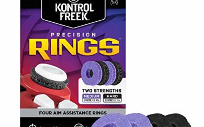 KontrolFreek Precision Rings | Aim Assist Motion Control for PlayStation 4 (PS4), PlayStation 5 (PS5), Xbox One, Xbox Series X, Switch Pro & Scuf Controller | 2 Different Strengths