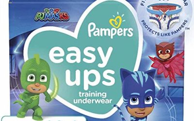 Pampers Easy Ups Training Pants Boys and Girls, Size 6 (4T-5T), 104 Count