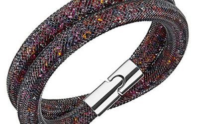 Swarovski Stardust Dark Multi Ladies Double Bracelet 5152144