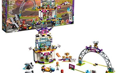 LEGO Friends The Big Race Day 41352 Building Kit, Mini Go Karts and Toy Cars for Girls, Best Gift for Kids (648 Piece) (Discontinued by Manufacturer)