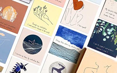 RYVE Daily Affirmation Cards for Women – 45 Positive Affirmations Cards and Quote Cards, Daily Affirmations for Women, Journaling Cards, Meditation Cards, Self Care Cards, Mindfulness Cards, Zen Cards