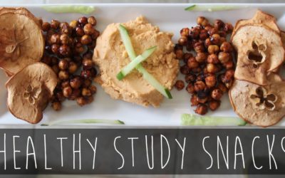 Simple & Healthy Back to School Study Snack Recipes | Eva Chung