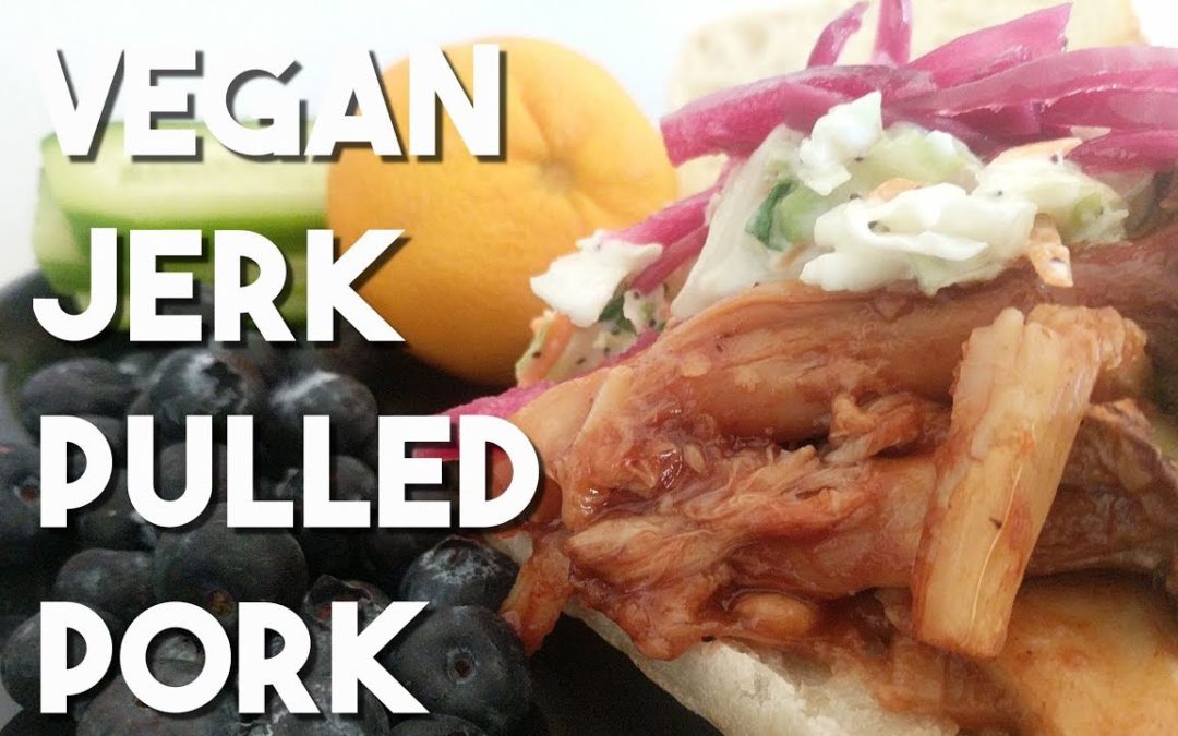 Back to school vegan recipes 2019/ Vegan Jerk Pulled “Pork” Sliders