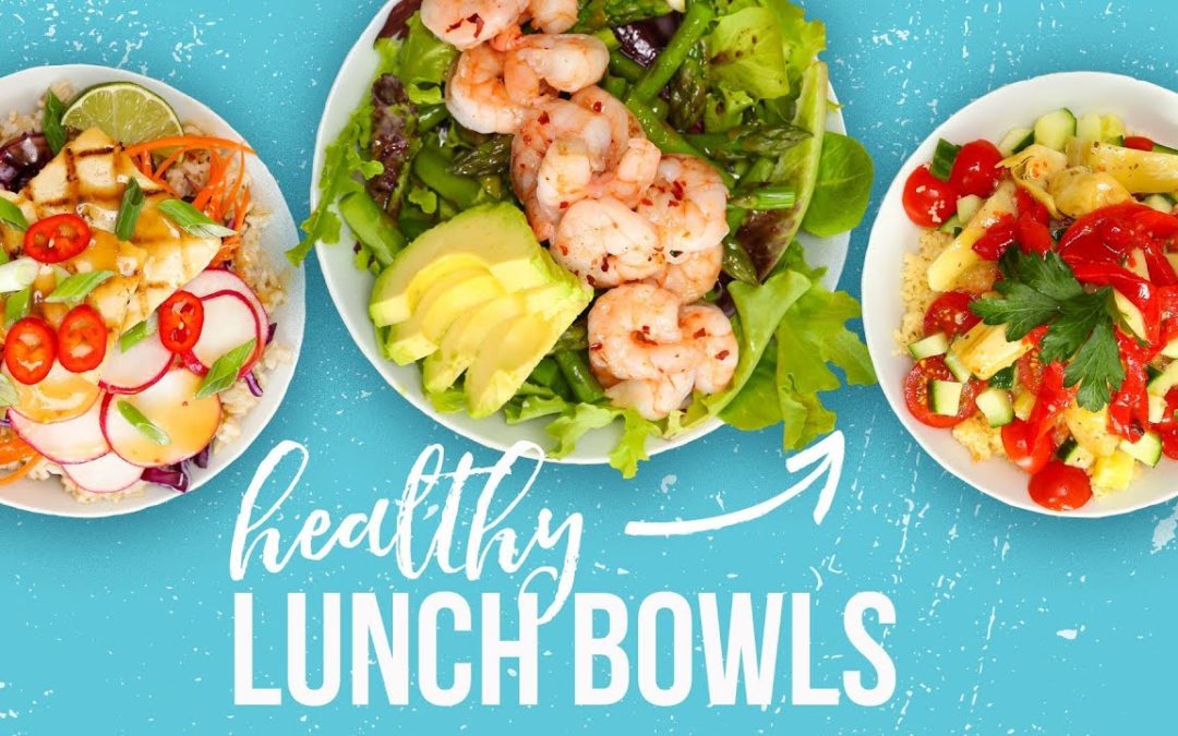 5 Healthy LUNCH BOWLS | Back-To-School 2017