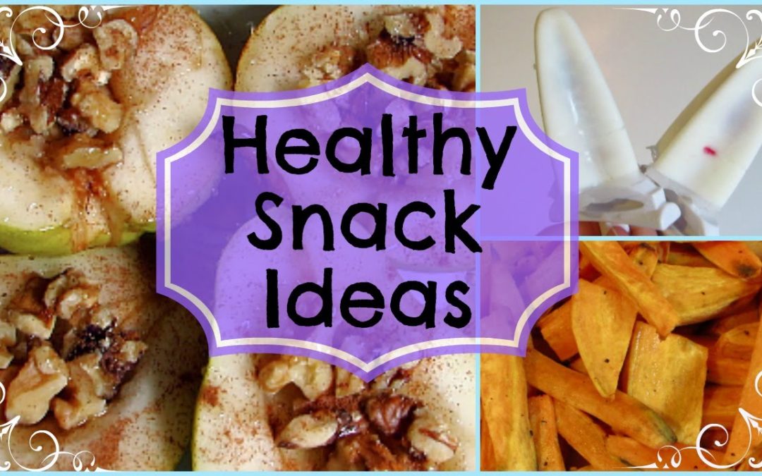 Healthy Snack Ideas // Quick && Easy // Back to School Recipes