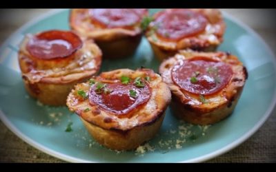 How to Make Easy Pepperoni Pizza Muffins | Back to School Recipes | Allrecipes.com