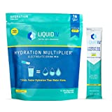 Liquid I.V. Hydration Multiplier – Lemon Lime – Hydration Powder Packets | Electrolyte Drink Mix | Easy Open Single-Serving Stick | Non-GMO