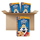 Kellogg’s Frosted Flakes Breakfast Cereal, Original, Excellent Source of 7 Vitamins & Minerals, 24 oz Box (3 Boxes)