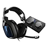 ASTRO Gaming A40 TR Wired Headset + MixAmp Pro TR with Dolby Audio for PlayStation 5, PlayStation 4, PC, Mac – Black/Blue