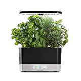 AeroGarden Harvest – Indoor Garden with LED Grow Light, Black