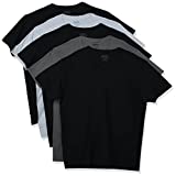 Gildan Men’s V-Neck T-Shirts, Multipack, Assorted (5-Pack), X-Large