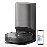 Dreametech Z10 Pro Robot Vacuum with Automatic Dirt Disposal-Empties Itself for 65 Days, LiDAR Navigation & 3D Obstacle Avoidance, 4000 Pa Suction Power & Smart Mapping, Compatible with Alexa