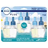 Febreze Plug in Air Fresheners, Bora Bora, Odor Eliminator for Strong Odor, 150 Day Supply, Scented Oil Refill (3 Count)