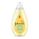 Johnson’s Head-to-Toe Gentle Tear-Free Baby & Newborn Wash & Shampoo, Sulfate-, Paraben- Phthalate- & Dye-Free, Hypoallergenic Wash for Sensitive Skin & Hair, 27.1 fl. Oz