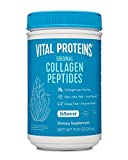 Vital Proteins Collagen Peptides Powder Supplement (Type I, III), for Hair, Nails, Skin and Joint Health, Hydrolyzed Collagen, Non-GMO, Dairy and Gluten Free, 20g per Serving – Unflavored