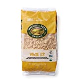 Nature’s Path Organic Gluten Free Whole O’s Cereal, 1.65 Lbs. Earth Friendly Package (Pack of 6), Non-GMO, 19g Whole Grains, Low Fat