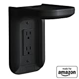 Made for Amazon Outlet Shelf for Amazon Echo Devices – Black