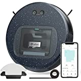 Robot Vacuum Cleaner, Super Thin 2.7inch with 600ml Dust Bin, Double M201 Suction 200 mins Runtime, Tangle-Free Robotic Vacuum and Mop, Good for Pet Hair, Low Pile Carpet, Lefant F1