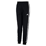 adidas Boys’ Big Active Sports Athletic Tricot Jogger Pant, Iconic Black, 6
