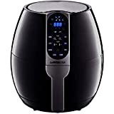GoWISE USA 3.7-Quart Programmable Air Fryer with 8 Cook Presets, GW22638 – Black