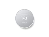 Google Nest Thermostat – Smart Thermostat for Home – Programmable Wifi Thermostat – Snow