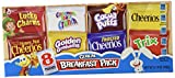 General Mills, Assorted Breakfast Cereal Pouches, 8 Count, 9.14oz Box (Pack of 2)