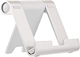 Amazon Basics Multi-Angle Portable Stand for iPad Tablet, E-reader and Phone – Silver