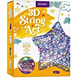 3D String Art Kit for Kids – Makes a Light-Up Star Lantern with 20 Multi-Colored LED Bulbs – Kids Gifts – Crafts for Girls and Boys Ages 8-12 – DIY Arts & Craft Kits for 8, 9, 10, 11, 12 Year Old Girl