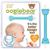 oogiebear – Patented Nose and Ear Gadget. Safe, Easy Nasal Booger and Ear Cleaner for Newborns and Infants. Dual Earwax and Snot Remover. Aspirator Alternative