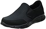 Skechers Men’s Equalizer Persistent Slip-On Sneaker, Black, 8.5 XW US