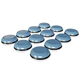 Self Adhesive Kitchen Appliance Sliders (DIY) – Easy Moving Pads Compatible with Most Blenders, Coffee Makers, Air Fryers, Pressure Cookers and more (12 PCS)