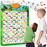 HahaGift ABC Learning Toys for Toddlers 1-3 Year Old Boys Gifts, Alphabet Wall Chart Poster for Kids Age 2-4 Educational Toys for 2 3 4 Year Old Christmas Birthday Gifts for 2-4 Year Old Boys Toys