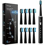 Sonic Electric Toothbrush for Adults, High Power Rechargeable Toothbrushes, Sonic Toothbrush with 3 Hours Fast Charge for 60 Days