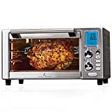 Emeril Everyday 360 Deluxe Air Fryer Oven, 15.1” x 19.3” x 10.4” with Accessory Pack, Silver